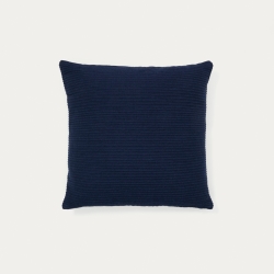 Чехол для подушки Minec синий 100% лен 45 x 45 см