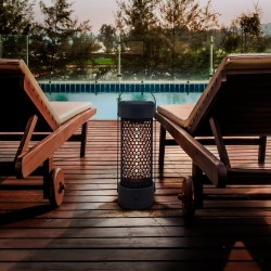 Уличный фонарь-обогреватель Heat Black 1200W