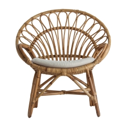 Кресло уличное Cielce натурального цвета