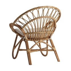Кресло уличное Cielce натурального цвета