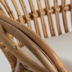 Кресло уличное Cielce натурального цвета