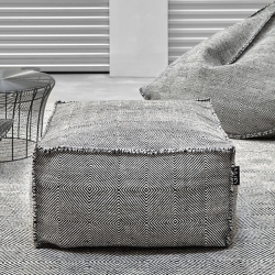 Пуф квадратный Sail Black 75x75