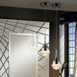 Подвесной светильник Elie 1L хром Ø10