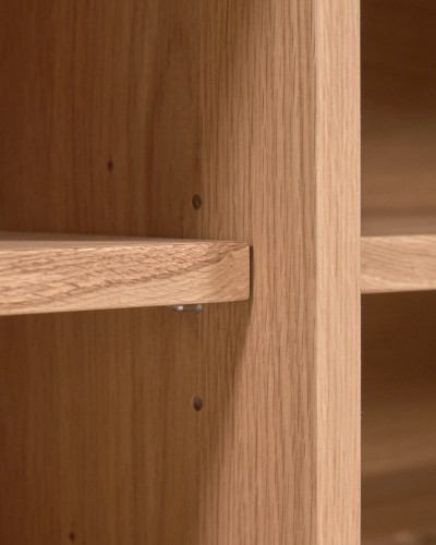 Сервант Rasha с дубовым шпоном с натуральной отделкой 150 x 71 см