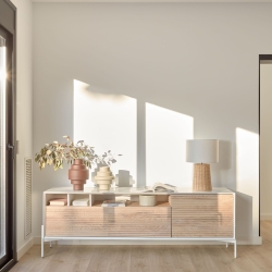 Ваза Tami бордовая