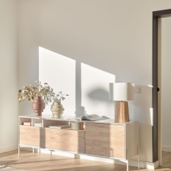 Ваза Tami бордовая