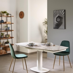 Стул Lissy зеленый бархат