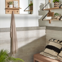 Чехол на подушку Fosse 45x45 хлопок черный белый