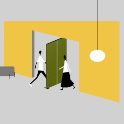 Разделительная панель Tapis поликарбонат