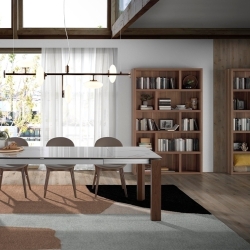 Стеллаж GOB-N5402-3 /3180 из орехового дерева