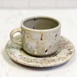 Кружка чашка чайная пара с блюдцем 200 мл Terra Design TKCapB2107