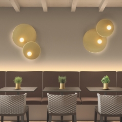 Бра Trip 30 см золотой