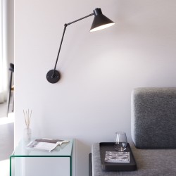 Настенный светильник Odine черный