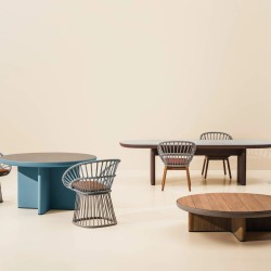 Обеденный стол Cala  Ø180 KS2701500 алюминий