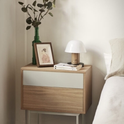 Тумбочка Yoko 2Dr кремовая