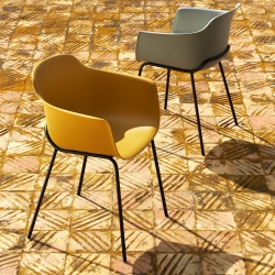 Cтул Khasumi горчичный