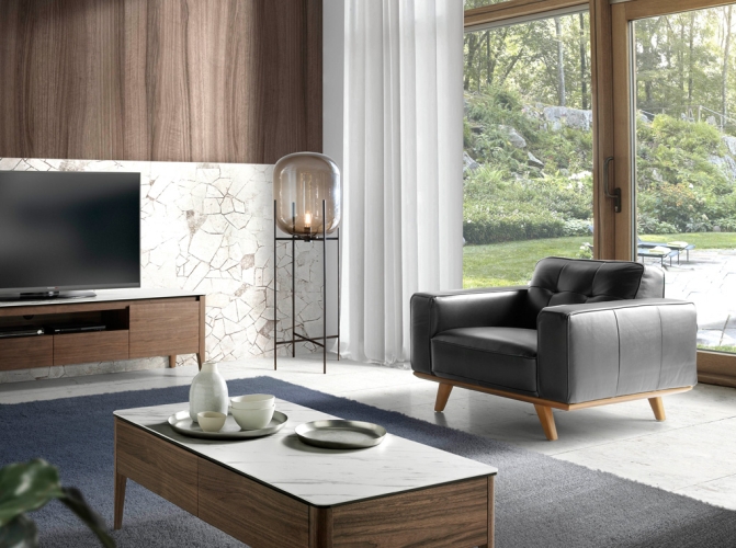 Кожаное кресло 5606-1P /5037