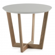 Боковой стол Rondo 60 (дуб/серый)