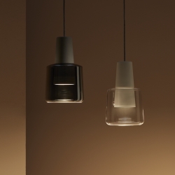 Люстра Khoi с покрытием LED 19,5 Вт цементно-серый