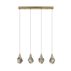 Люстра Aquaria 4L матовое золото