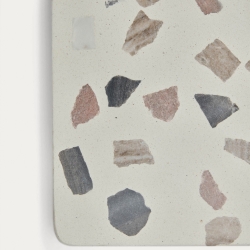 Сервировочная доска Temira разноцветная из терраццо