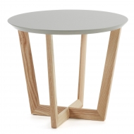 Боковой столик Rondo 60 (ясень/серый)