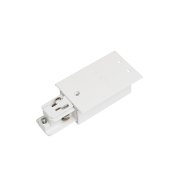 Левый белый утопленный источник питания