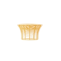 Табурет низкий Aram Mustard