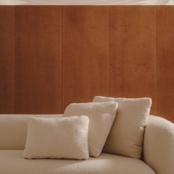 Martina Подушка из необработанной ткани букле 60 x 52 см