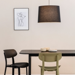 Люстра Gonga Simple черная