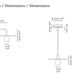 Подвесной светильник Montoya серый