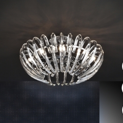 Потолочный светильник Ariadna 9L прозрачный DIM