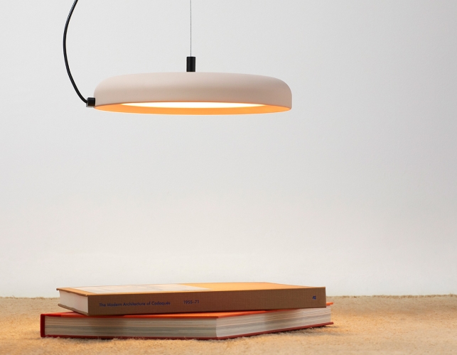 Подвесной светильник Mood с утопленным навесом MOO_4064R нюдовый