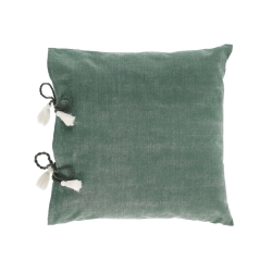 Чехол на подушку Varina из 100% хлопка зеленый 45 x 45 см