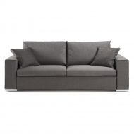 BIG диван-кровать 180 вязкоупругий матрац, серый S328DS15