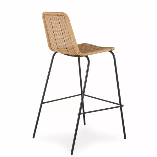 Уличный барный стул Balliste натуральный