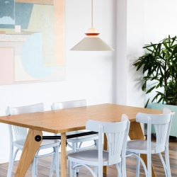 Люстра Naos бежевая 40