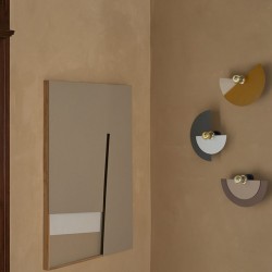 Бра Haban 25 cm + цоколь 10 cm золотой