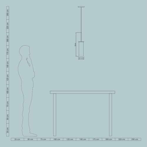 Подвесной светильник Medas графит
