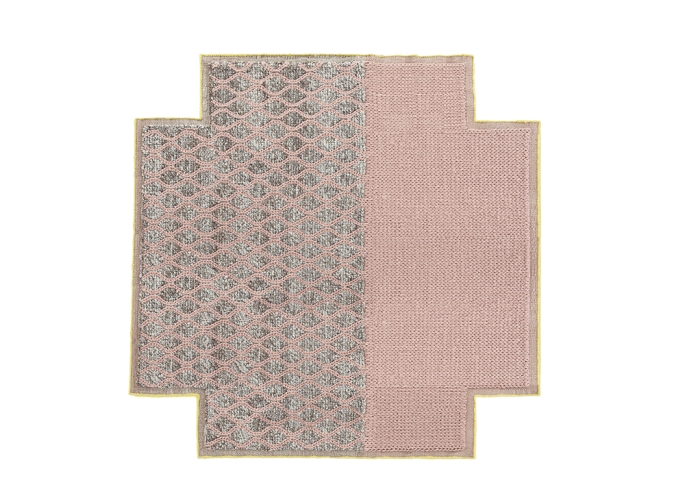 Ковер Mangas Space Rhombus Pink 260х260