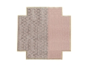 Ковер Mangas Space Rhombus Pink 260х260
