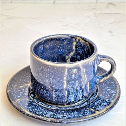 Кружка чашка чайная пара с блюдцем 200 мл Terra Design TKCapB2112