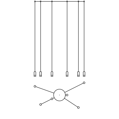 Люстра Wireflow FreeForm 0366