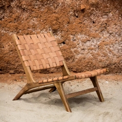 Кожаное кресло Sath