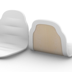 Стул деревянный Body с мягким сиденьем 362.41.BTKTA