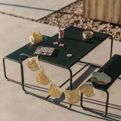 Sotil Детский набор из 2 скамеек и стола из оцинкованной стали