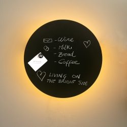 Бра Board черное LED 12W 2700K