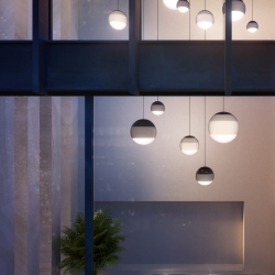 Люстра Dipping Light 20 белая