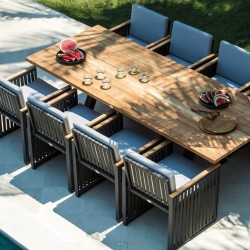 Кресло обеденное Horizon DARK GREY STRAP