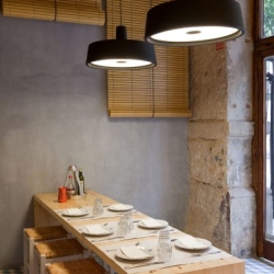 Подвесной светильник Soho 38 LED черный (DALI)